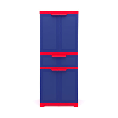 Nilkamal Freedom with 1 Drawer (Pepsi Blue / Bright Red / Yellow)