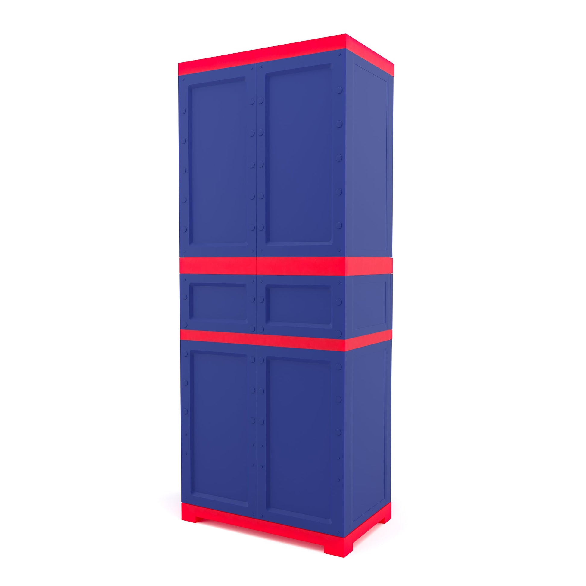 Nilkamal Freedom with 1 Drawer (Pepsi Blue / Bright Red / Yellow)