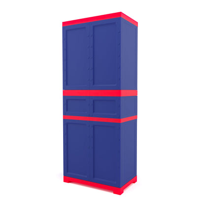 Nilkamal Freedom with 1 Drawer (Pepsi Blue / Bright Red / Yellow)