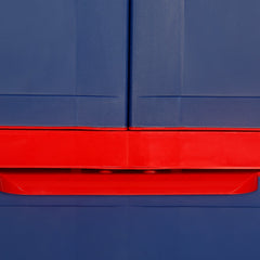 Nilkamal Freedom with 1 Drawer (Pepsi Blue / Bright Red / Yellow)