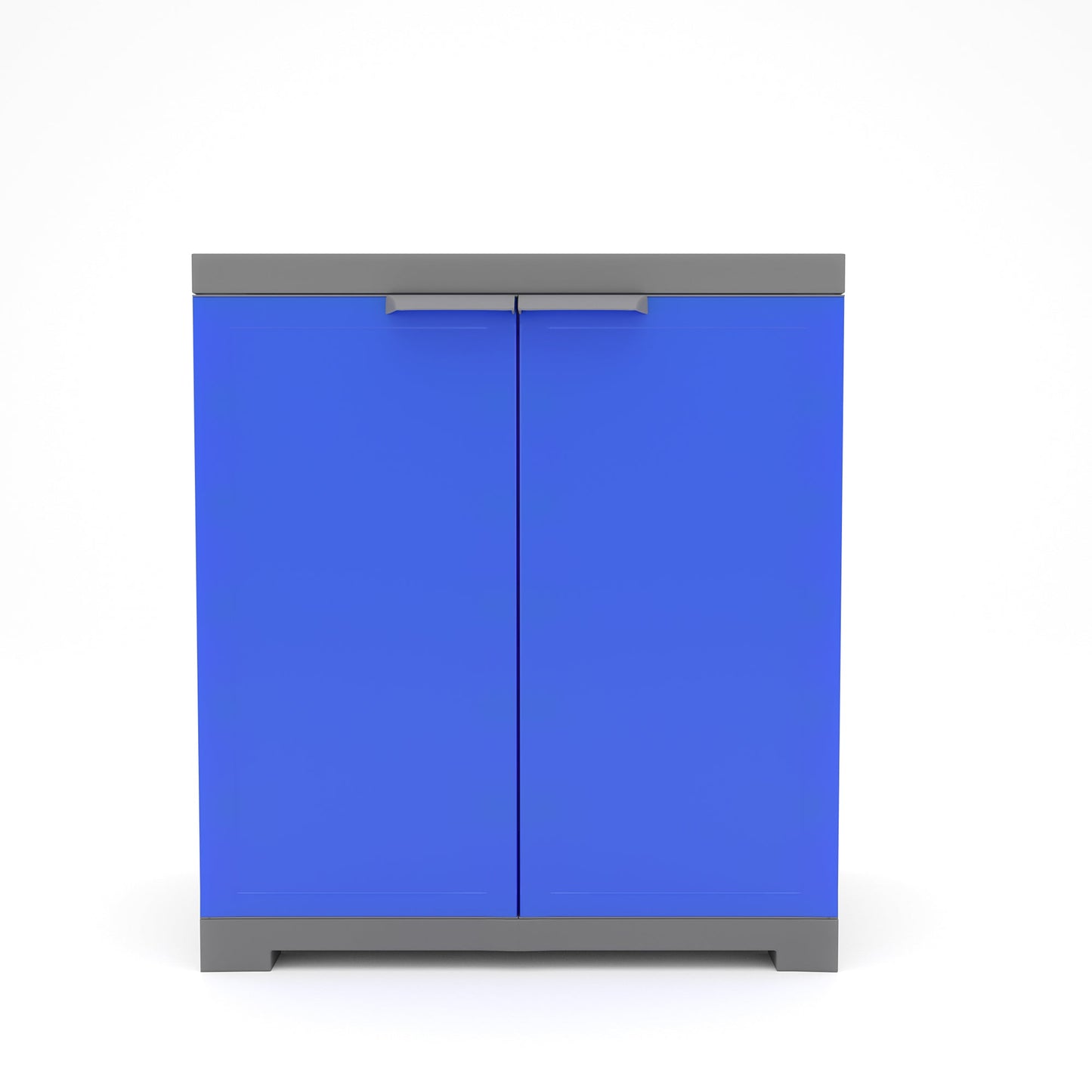 Nilkamal Freedom Mini Small (FMS) Plastic Storage Cabinet (Deep Blue / Grey)