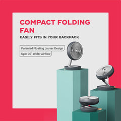 FOLDE | Rechargeable Folding Personal Fan