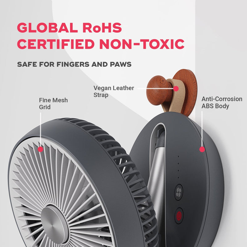FOLDE | Rechargeable Folding Personal Fan