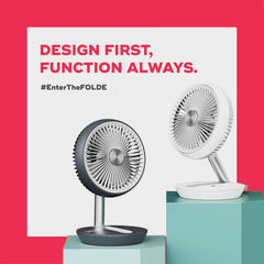 FOLDE | Rechargeable Folding Personal Fan