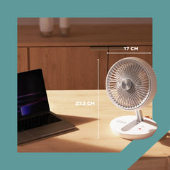 FOLDE | Rechargeable Folding Personal Fan