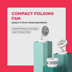 FOLDE | Rechargeable Folding Personal Fan