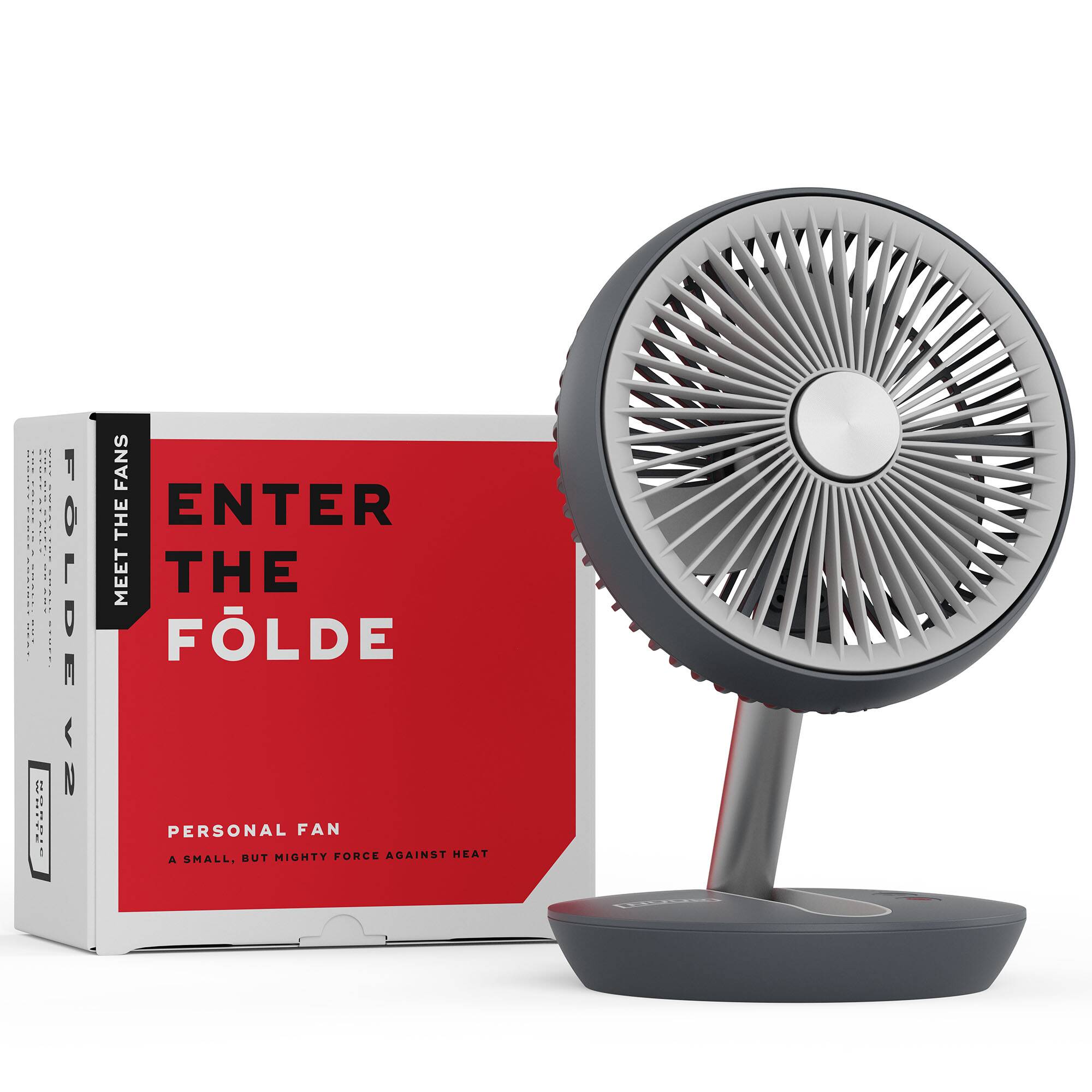FOLDE | Rechargeable Folding Personal Fan