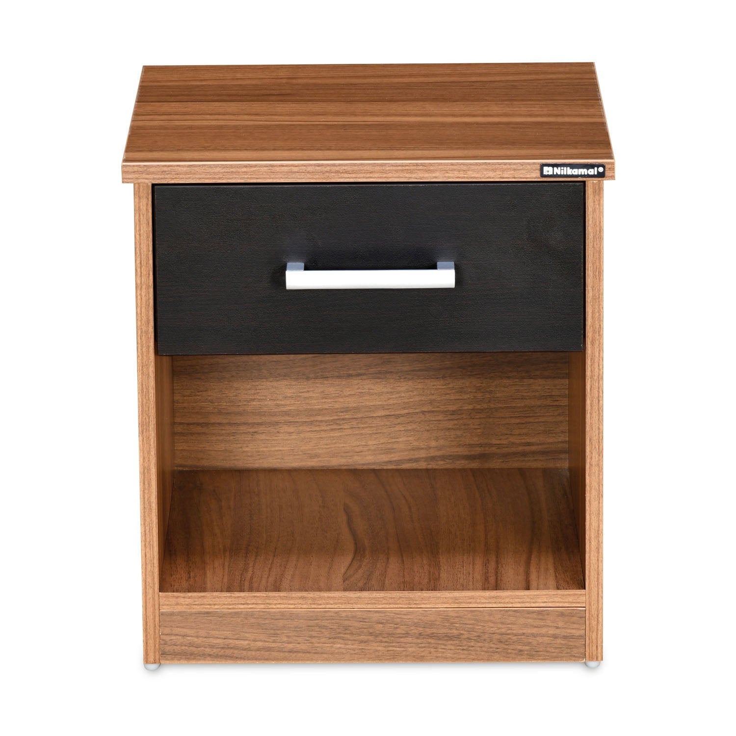 Nilkamal Fremont Nightstand (Oak / Walnut)