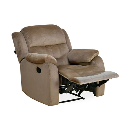 Nilkamal Freya 1 Seater Recliner Sofa (Grey)