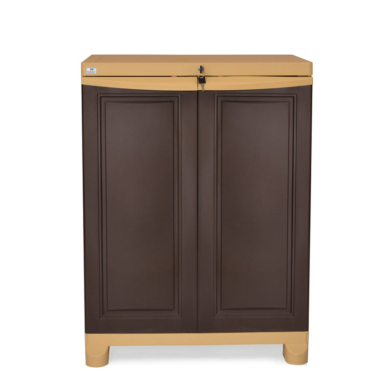Nilkamal Freedom Small 1 (Weathered Brown and Biscuit)
