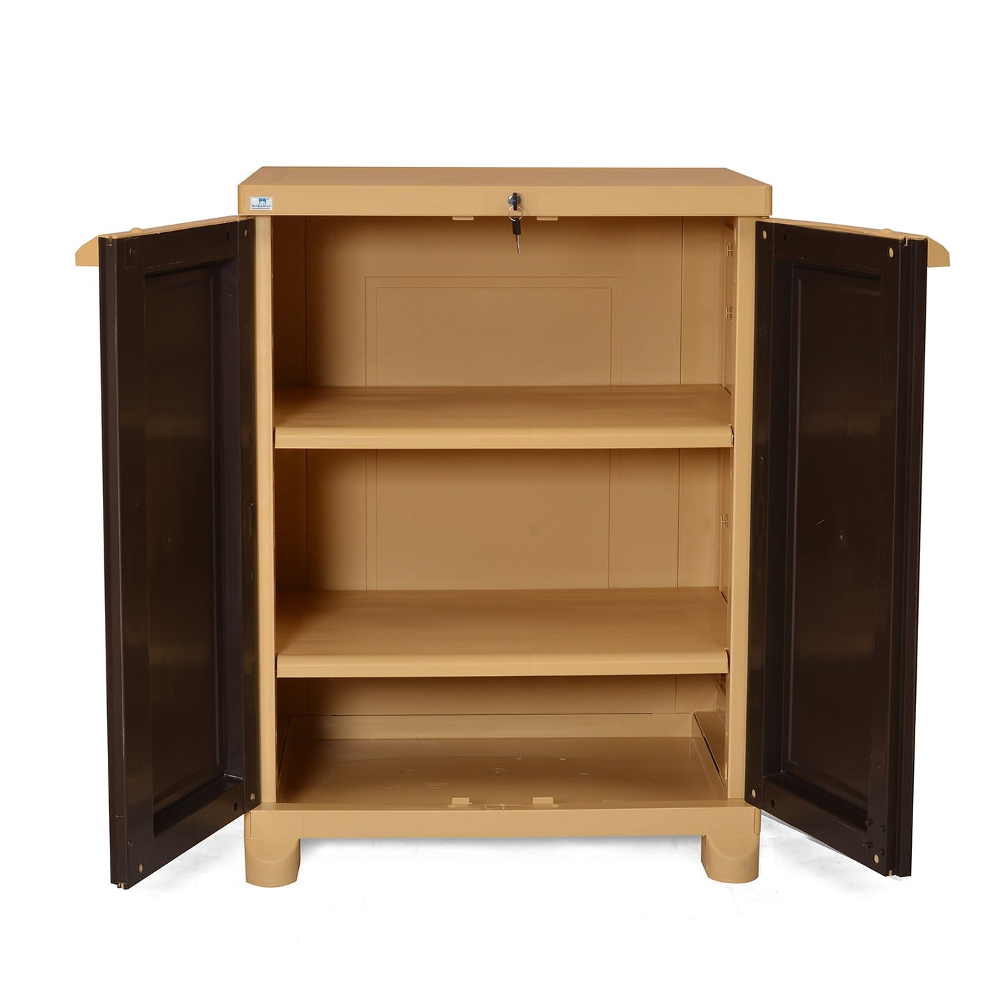 Nilkamal Freedom Small 1 (Weathered Brown and Biscuit)