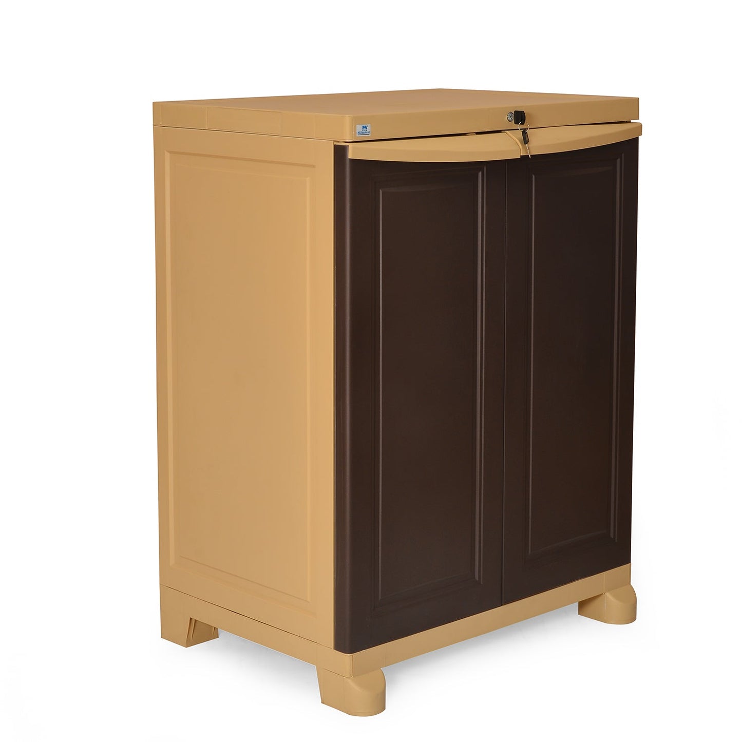 Nilkamal Freedom Small 1 (Weathered Brown and Biscuit)