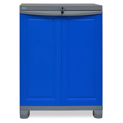 Nilkamal Freedom Small 1 (Deep Blue and Grey)