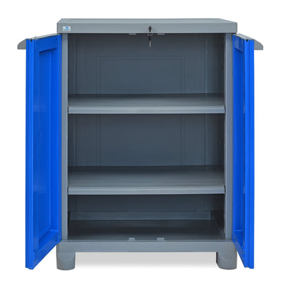 Nilkamal Freedom Small 1 (Deep Blue and Grey)