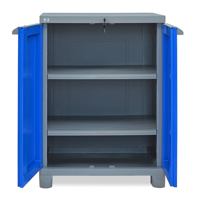 Nilkamal Freedom Small 1 (Deep Blue and Grey)