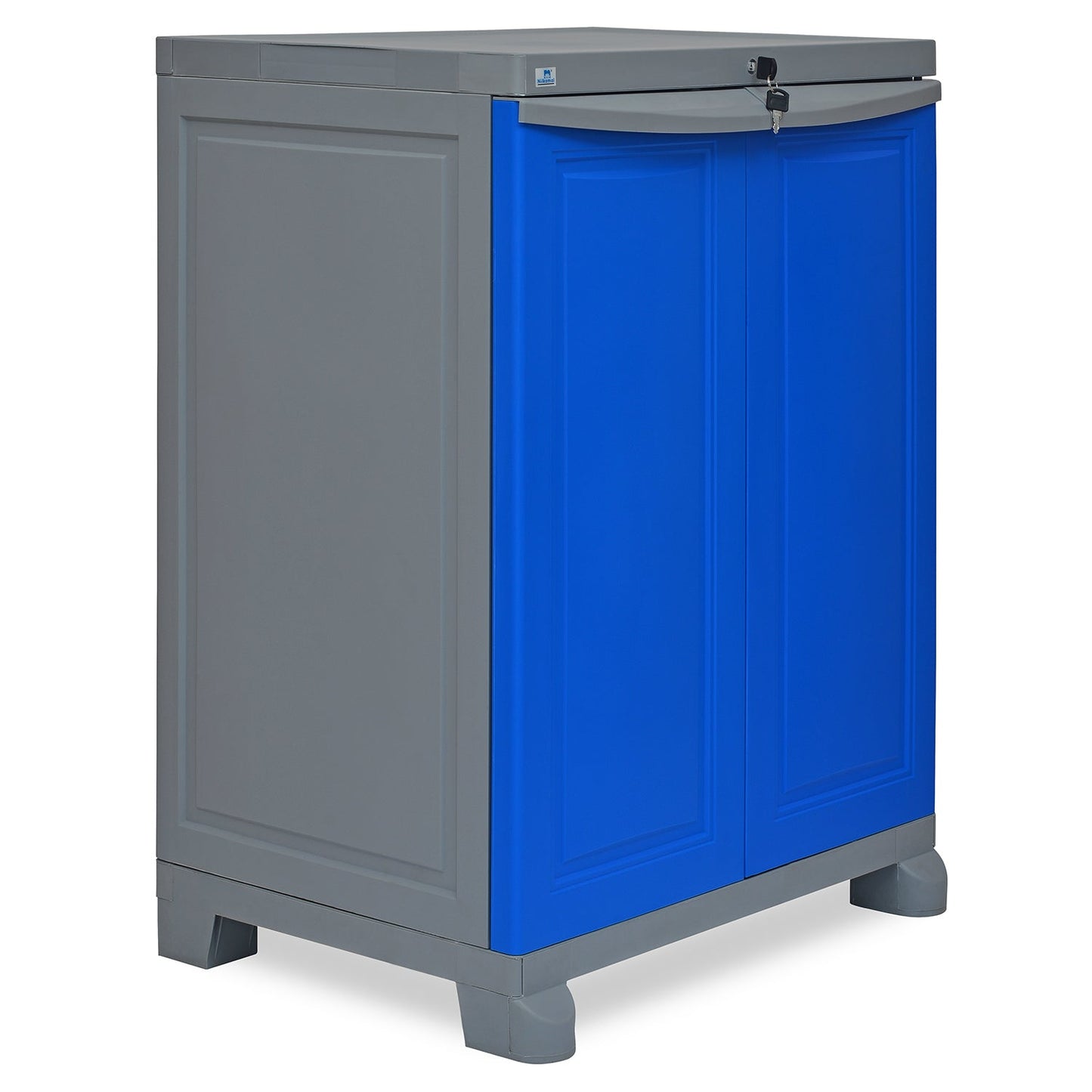 Nilkamal Freedom Small 1 (Deep Blue and Grey)