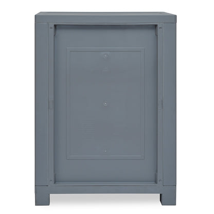 Nilkamal Freedom Small 1 (Deep Blue and Grey)