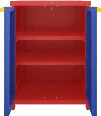 Nilkamal Freedom Small 1 (Pepsi Blue, Bright Red and Yellow)