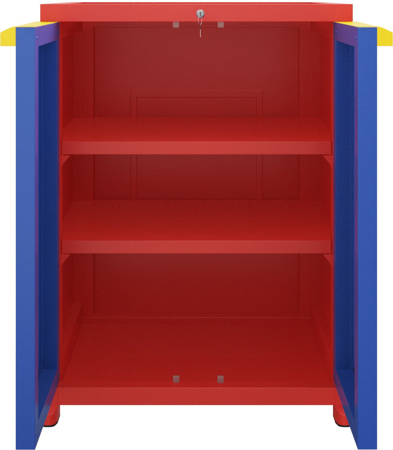 Nilkamal Freedom Small 1 (Pepsi Blue, Bright Red and Yellow)