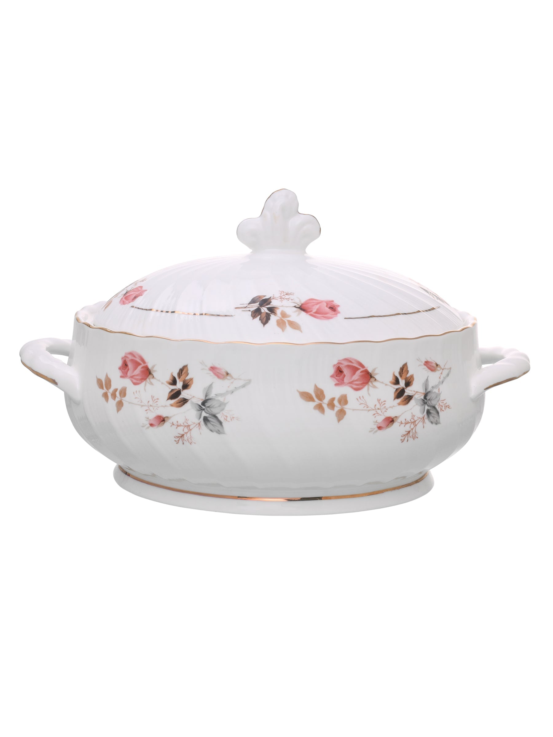Karina Floral Dinner Set of 40 (182), For Family of 6
