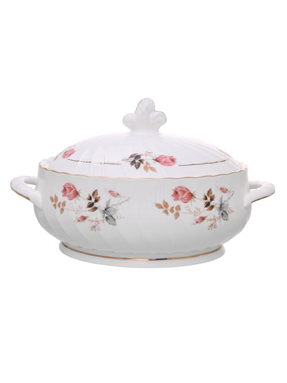 Karina Floral Dinner Set of 40 (182), For Family of 6