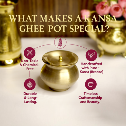 Kansa Ghee Pot