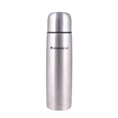 Hot-Bot, 1000ml, Double Wall Stainless Steel Vacuum Insulated Hot and Cold Flask with Travel Pouch, Copper Plated Inner Wall, Spill & Leak Proof, 2 Years Warranty