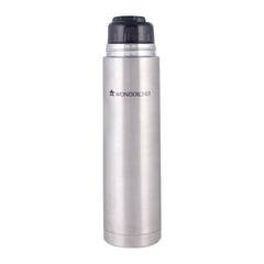 Hot-Bot, 1000ml, Double Wall Stainless Steel Vacuum Insulated Hot and Cold Flask with Travel Pouch, Copper Plated Inner Wall, Spill & Leak Proof, 2 Years Warranty
