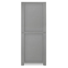 Nilkamal Freedom Big 1 (FB1M) Plastic Storage Cabinet with Mirror (Deep Blue & Grey)
