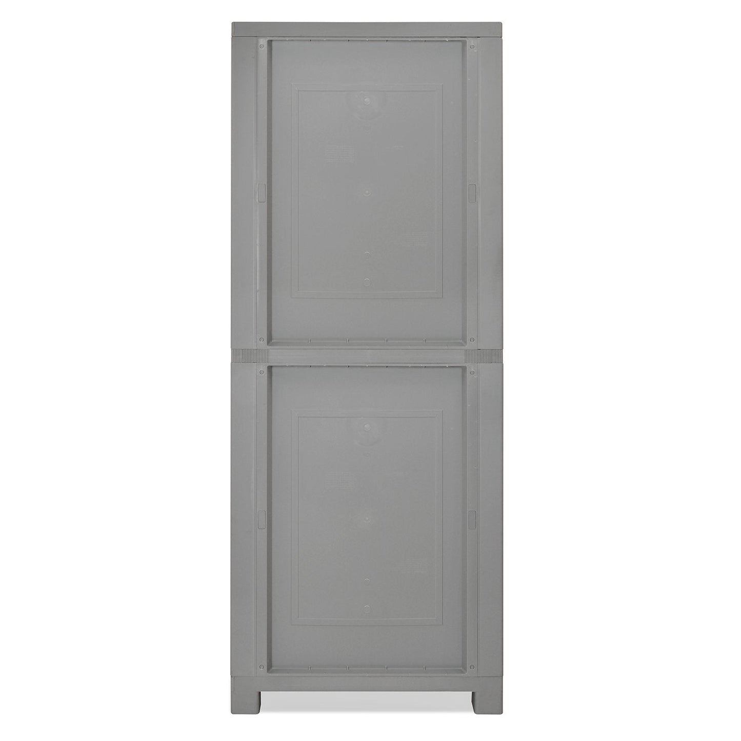 Nilkamal Freedom Big 1 (FB1M) Plastic Storage Cabinet with Mirror (Deep Blue & Grey)