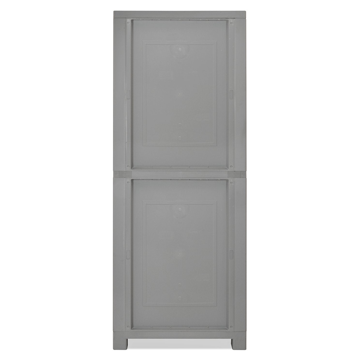 Nilkamal Freedom Big 1 (FB1M) Plastic Storage Cabinet with Mirror (Deep Blue & Grey)