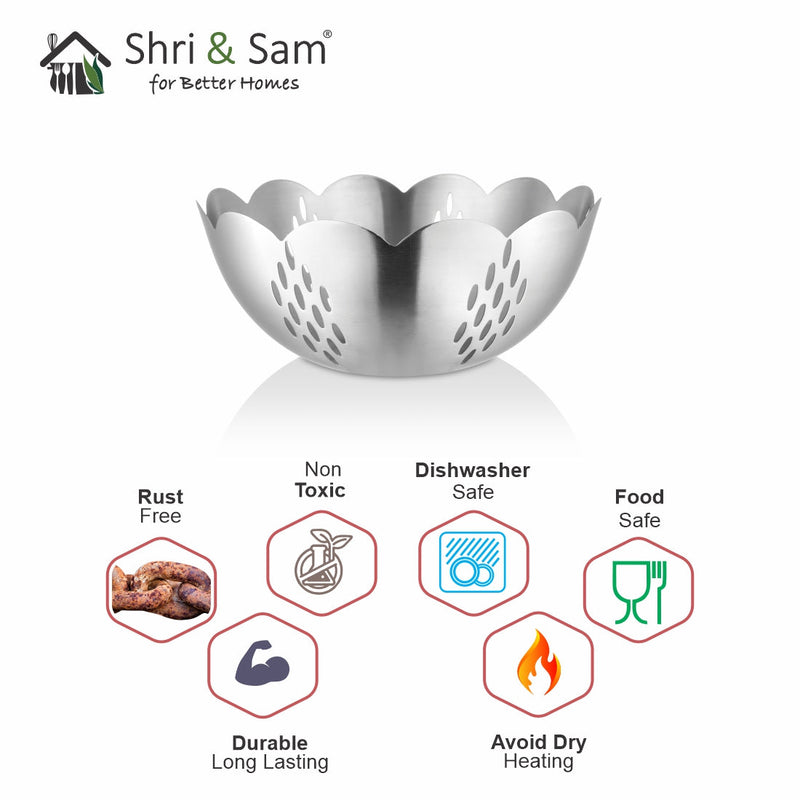 Stainless Steel Fruit Basket Nifty