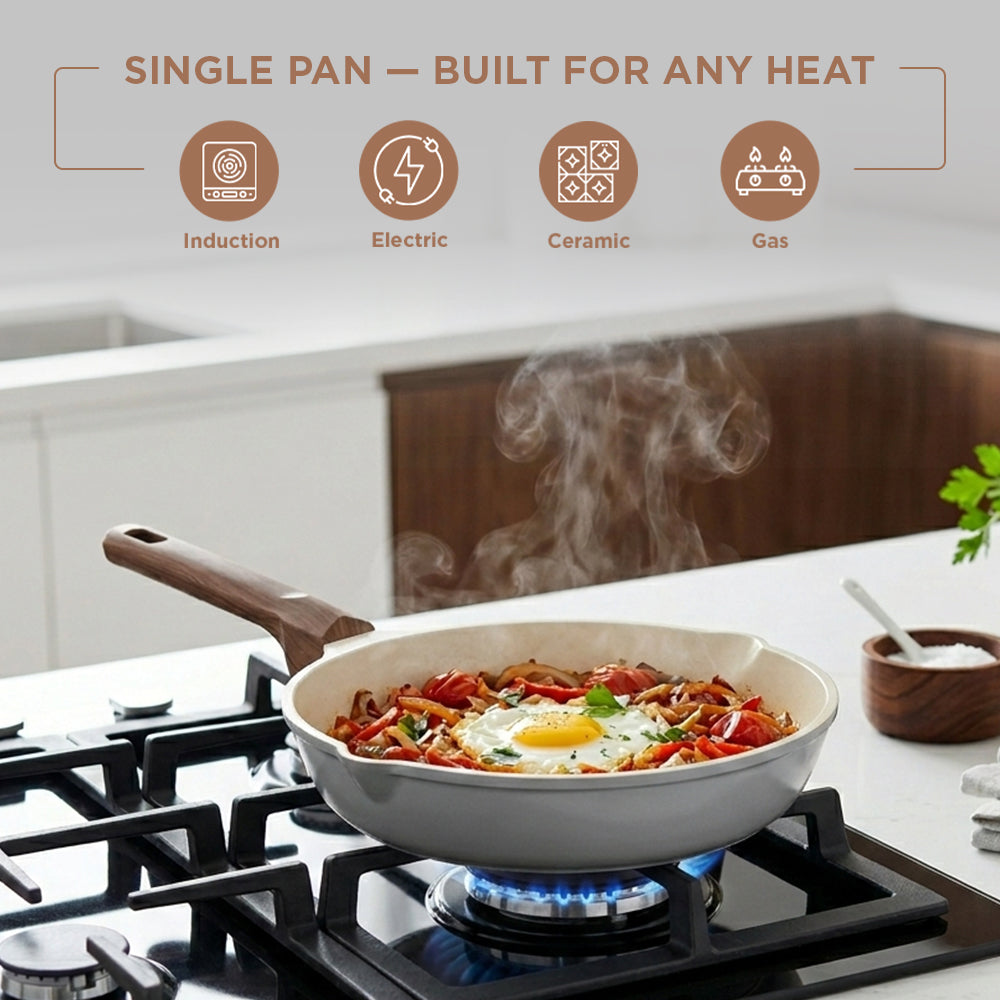 Vinod Ceravit Frypan - Washed Stone