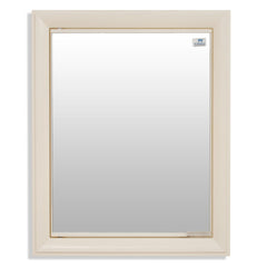 Nilkamal Gem Plastic Cabinet with Mirror (Ivory)