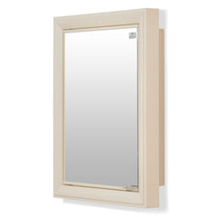 Nilkamal Gem Plastic Cabinet with Mirror (Ivory)