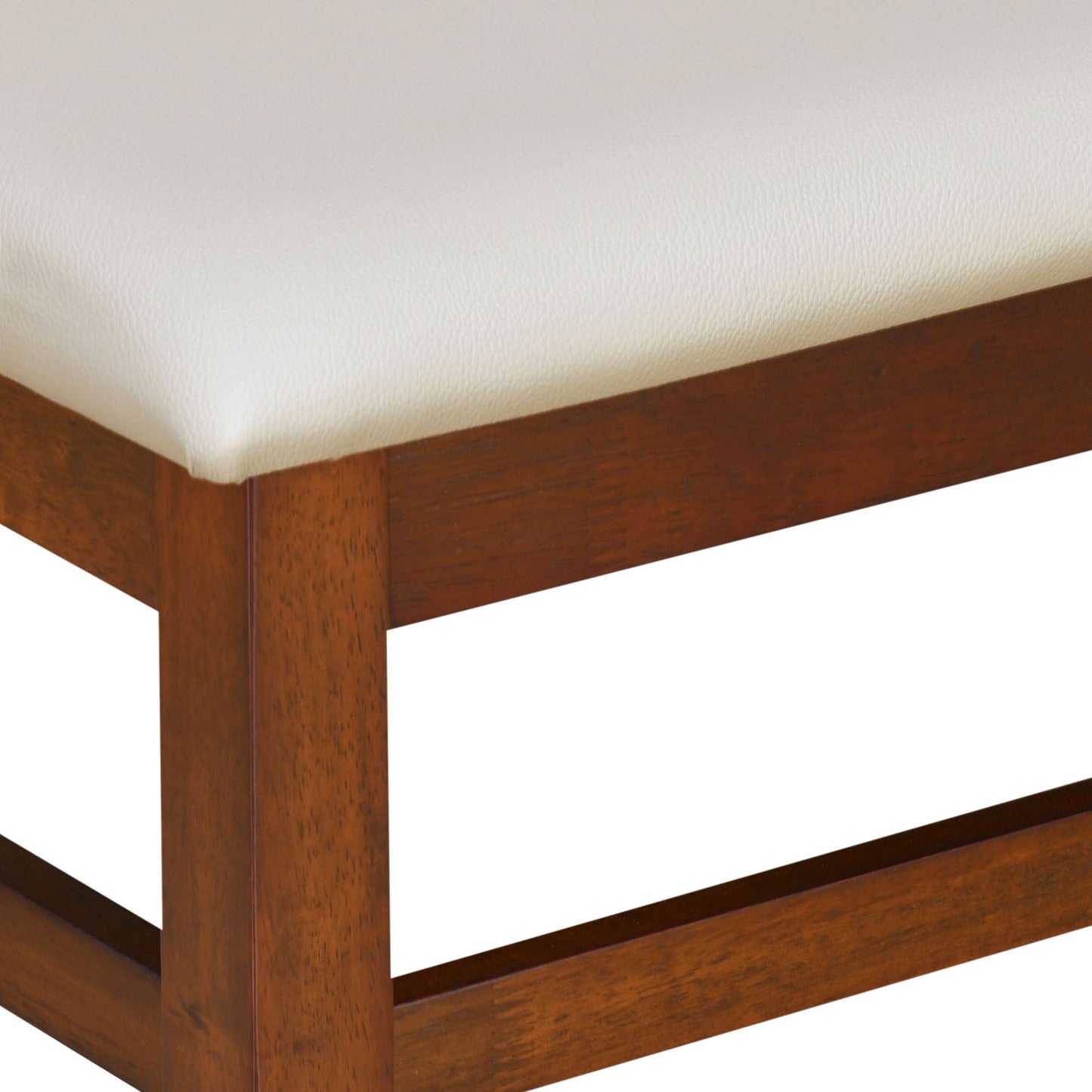 Nilkamal Gem Multi Use Long Sitting Bench for Living Room | Dining Room (Cappuccino)