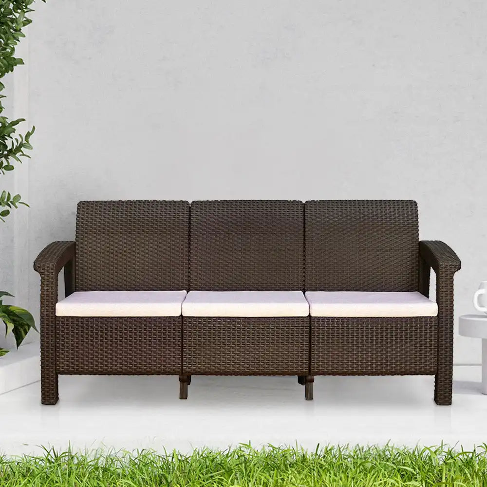 Nilkamal Goa Sofa Set with Cushion (3 Seater)