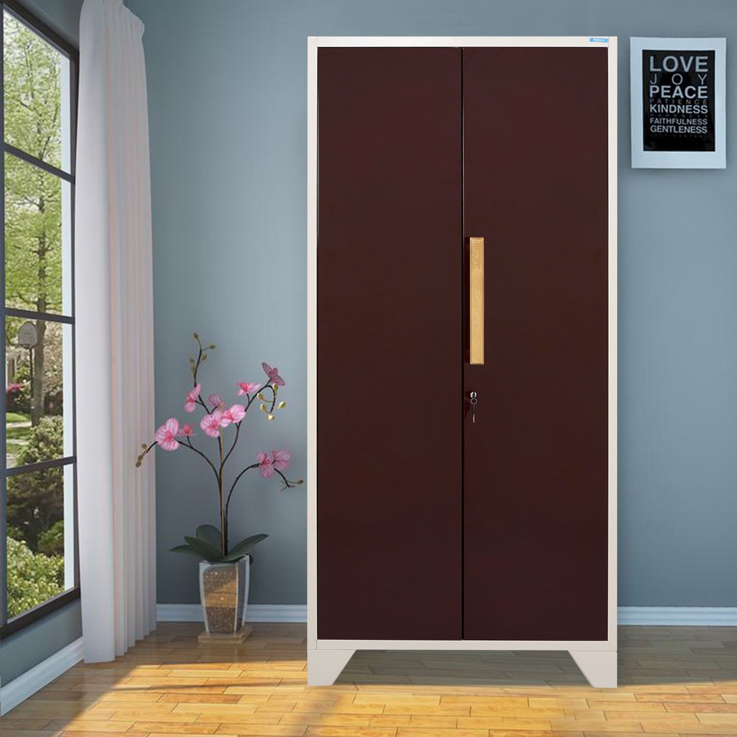 Nilkamal Grace Home Storage (Brown / Ivory)