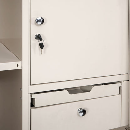 Nilkamal Grace Home Storage (Brown / Ivory)