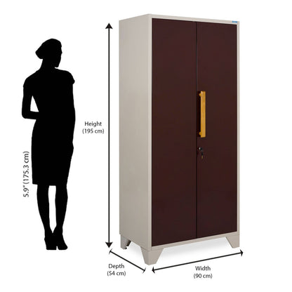 Nilkamal Grace Home Storage (Brown / Ivory)