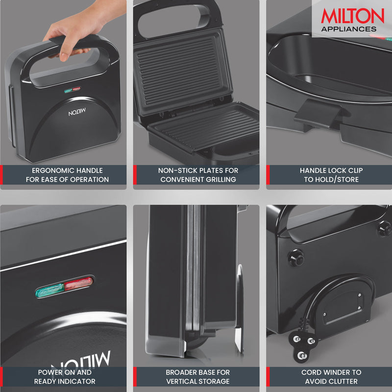 Sandwich Griller HSG022 (Milton)