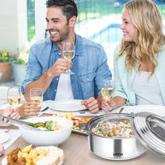 Galaxia Stainless Steel Casserole (Milton)