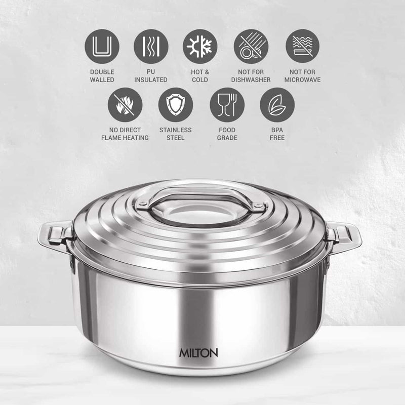 Galaxia Stainless Steel Casserole (Milton)