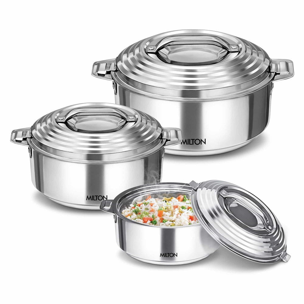 Galaxia Stainless Steel Casserole (Milton)