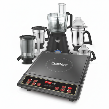 Preethi Zodiac Mixer & Prestige Induction Combo - Complete Cooking Solution