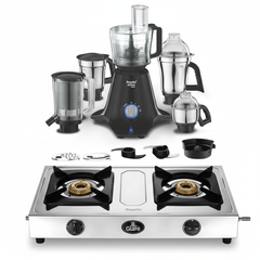 Gas Stove & Mixer Multi-Brand Combo - Preethi Bundle-1