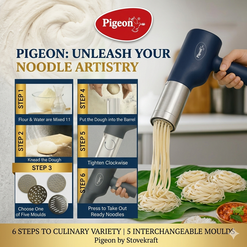 Pigeon Noodles, Idiyappam, Spaghetti Maker ORIGINAL-5