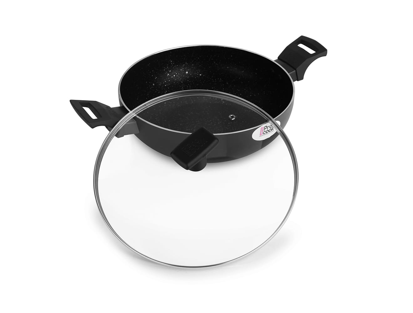 Granito-Induction Kadhai Glass Lid (Milton Procook)