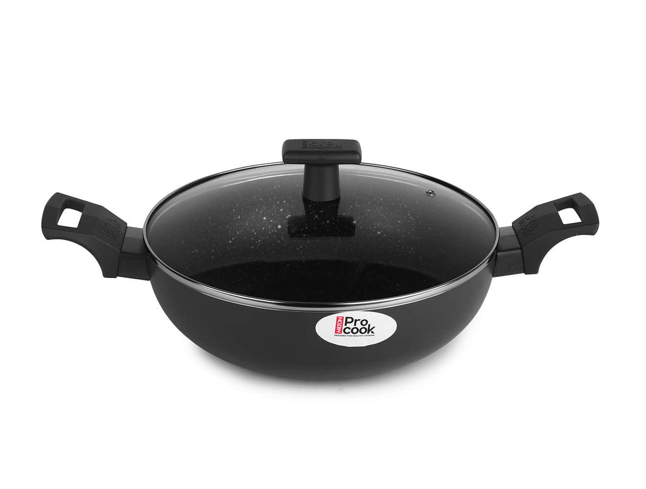 Granito-Induction Kadhai Glass Lid (Milton Procook)