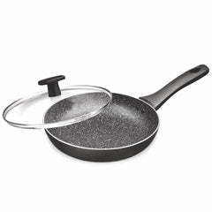 Granito Induction Fry Pan With Lid (Milton Procook)